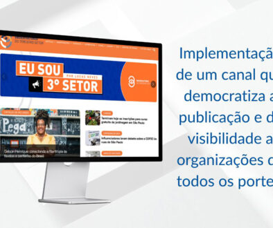 Reformulação do Portal Observatório do Terceiro Setor​