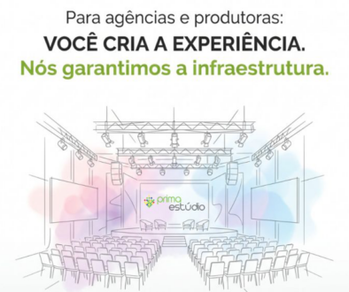 Você cria a experiência. Nós garantimos a infraestrutura