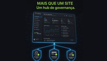 Mais que um site, um hub de governança