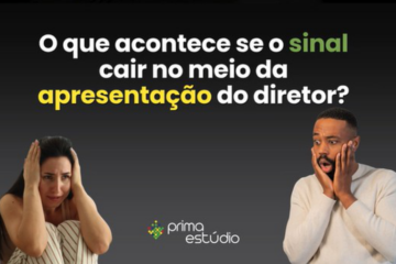 O que acontece se o sinal cair no meio da transmissão?