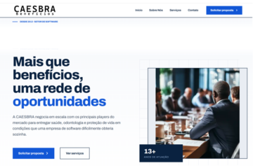 Um site à altura da credibilidade da sua marca